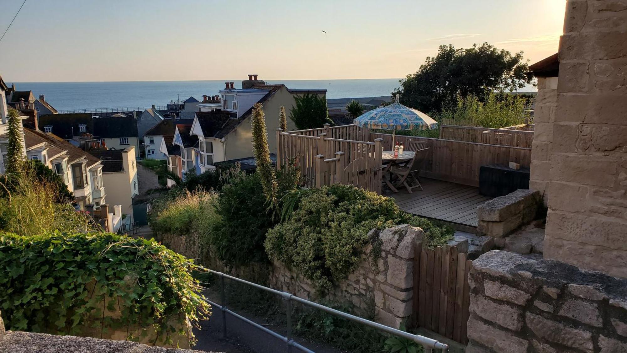 Sea View Cottage Portland Exteriör bild